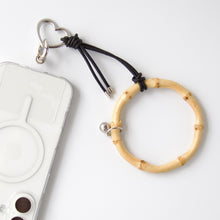 画像をギャラリービューアに読み込む, bamboo mulch strap スマホストラップ|LUNACHIC(ルナシック)