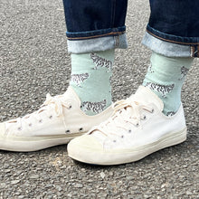 画像をギャラリービューアに読み込む, ホワイトタイガー|ソックス・靴下|Miita(ミータ)