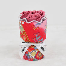 画像をギャラリービューアに読み込む, 着物ブーケ 紅純恋〈ピンクバラ3本〉|日本製グリッターローズ|IRiller(アイリエ)