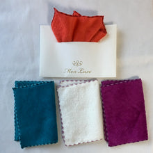 画像をギャラリービューアに読み込む, Petit ストライプ タオルハンカチ|Mon Luxe (モンリュクス)