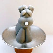 画像をギャラリービューアに読み込む, おりこうな犬のキャンドル【シュナウザー】Gray|Studiok.k(スタジオケーケー)