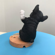 画像をギャラリービューアに読み込む, 黒白フレンチブルドック スマホスタンド|WooBia(ウービア)