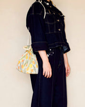 画像をギャラリービューアに読み込む, bucket drawstring bag<Apricot Tulip>|Cherry on top(チェリーオントップ)