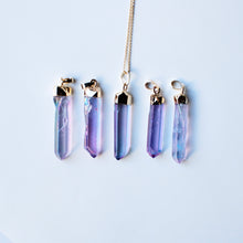 画像をギャラリービューアに読み込む, あの日の|オーロラ水晶ネックレス|Une(ウーネ)
