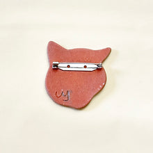 画像をギャラリービューアに読み込む, ブローチ ねこ H|ヨシウラチヒロ