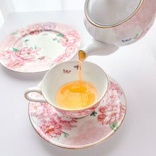 画像をギャラリービューアに読み込む, 芍薬華やぐティーカップソーサー|Blanche Neige By ちょこにゃん(ブランシュネージュバイチョコニャン)