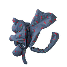 画像をギャラリービューアに読み込む, -【さくら耳猫L】-フォルダブルバッグCAT-L チェリー/グレー|Eleph(エレフ)