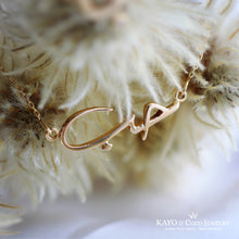 画像をギャラリービューアに読み込む, K10 Classic Love (حب) Arabic Necklace|KAYO & Coco Jewelry(カヨアンドココジュエリー)
