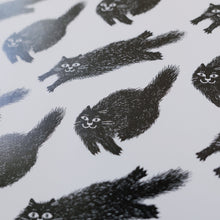 画像をギャラリービューアに読み込む, BLACK CAT Design Paper|SZIAOREO ARTWORKS(シアオレオアートワークス)