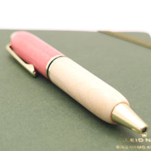 画像をギャラリービューアに読み込む, ピンクアイボリー×キンモクセイ 木軸ミニボールペン|Wood Time Factory(ウッドタイムファクトリー)