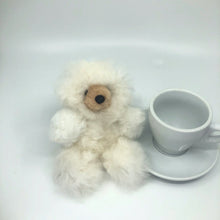 画像をギャラリービューアに読み込む, ベビーアルパカの天然皮革 テディベアぬいぐるみ ペルー職人手仕事・一点もの|RUNA SHOP(ルナショップ)
