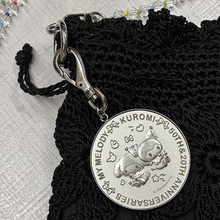 画像をギャラリービューアに読み込む, My Melody 50th & Kuromi 20th Anniversaries バッグチャーム・マイメロディ&クロミ・シルバー|Cuprum by ISHIWATA(クプラム バイ イシワタ)