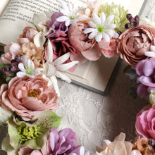 画像をギャラリービューアに読み込む, 自然な色合いのフラワーリース*Pink|Luna et Lily(ルナエリリ)