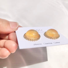 画像をギャラリービューアに読み込む, semicircleオレンジピアス/イヤリング|mi-style(ミースタイル)