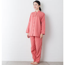 画像をギャラリービューアに読み込む, 呼吸するパジャマ(レディース)マオカラータイプ |睡眠てらす(スイミンテラス)