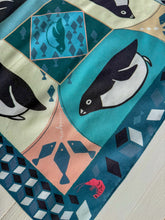 画像をギャラリービューアに読み込む, ハンカチ《アデリーペンギン》|コトリヨガ