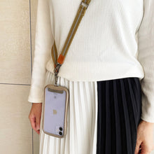 画像をギャラリービューアに読み込む, 真田紐 マルチショルダー cotton100% 牛革 木綿 肩が楽チン ショルダーベルト|六屋(ムツヤ)