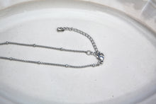 画像をギャラリービューアに読み込む, 「月の雫珠」国産あこや真珠バロックパール*サージカルステンレス・ネックレス「スタッドチェーン」|ツバメ舎(ツバメシャ)