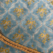 画像をギャラリービューアに読み込む, 【金華山織物】四角巾着 大 BLUE|coccole(コッコレ)