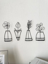 画像をギャラリービューアに読み込む, 立体鉢植え|wire art Niko(ワイヤーアートニコ)