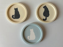 画像をギャラリービューアに読み込む, 丸いにゃんこトレイ〈おすわり〉|Delight(デライト)