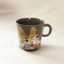 画像をギャラリービューアに読み込む, 角マグカップ ねこB|ヨシウラチヒロ