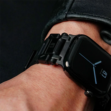 画像をギャラリービューアに読み込む, Apple Watch Band FORTRESS-003 - Black Black|Bandee Joy(バンディージョイ)