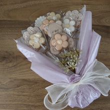 画像をギャラリービューアに読み込む, くまちゃんの花束クッキー|chomp(チョンプ)