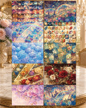 画像をギャラリービューアに読み込む, Floral Princess Hydrangea Melodyデザインペーパーブック|nene_hope_heart(ネネホープハート)