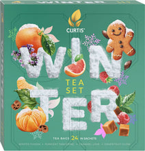 画像をギャラリービューアに読み込む, CURTIS(カーティス)ウィンターティーセット(グリーン) 4種類 紅茶アソート(24枚入り)