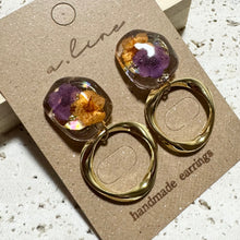 画像をギャラリービューアに読み込む, レジンピアス/イヤリング|a.line(エーライン)