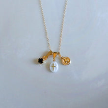 画像をギャラリービューアに読み込む, Three Top Necklace / 14KGF chain|soiesoie(ソワソワ)