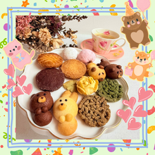 画像をギャラリービューアに読み込む, うさぎとくまのティータイム|Cafe Sweets FLEURI(カフェ スイーツ フルーリ)