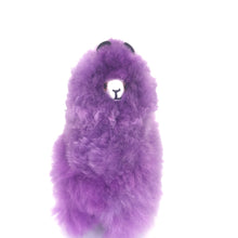 画像をギャラリービューアに読み込む, ベビーアルパカの天然皮革 リャマ ぬいぐるみ|ペルー職人手仕事・一点もの