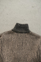 画像をギャラリービューアに読み込む, stripe zip Knit|Mistletoe(ミソルト)