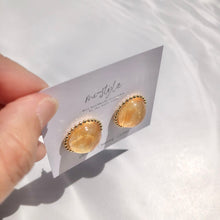 画像をギャラリービューアに読み込む, semicircleオレンジピアス/イヤリング|mi-style(ミースタイル)