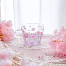 画像をギャラリービューアに読み込む, 時を映す桜の耐熱グラス – 昼桜と宵桜 – |Blanche Neige By ちょこにゃん(ブランシュネージュバイチョコニャン)