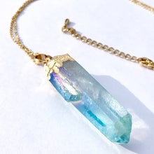 画像をギャラリービューアに読み込む, あの日の|オーロラ水晶ネックレス|Une(ウーネ)
