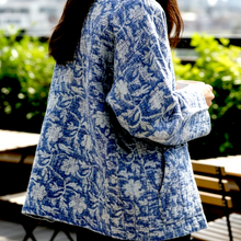 画像をギャラリービューアに読み込む, vintage kantha jacket "蒼の記憶" #3|ananyaユイイツムニ(アナンヤユイイツムニ)