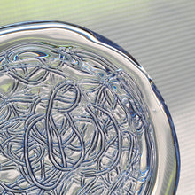 画像をギャラリービューアに読み込む, 雫-SHIZUKU- コースター ふじ(ブルー)|ame(アメ)