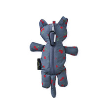 画像をギャラリービューアに読み込む, -【さくら耳猫 M 】-フォルダブルバッグCAT-M チェリー/グレー|Eleph(エレフ)