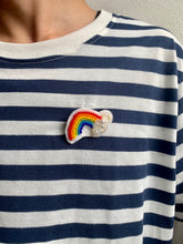 画像をギャラリービューアに読み込む, ブローチ【レインボー】|tsubutsubu design.(ツブツブデザイン)