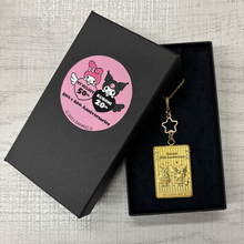 画像をギャラリービューアに読み込む, My Melody 50th & Kuromi 20th Anniversaries ペンダント・クロミ(スクエア)|Cuprum by ISHIWATA(クプラム バイ イシワタ)