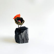 画像をギャラリービューアに読み込む, 炭オブジェ / 黒+オレンジ|櫂の炭(カイノスミ)