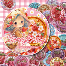 画像をギャラリービューアに読み込む, HoneyBabyいちごシーリングスタンプロールシール|nene_hope_heart(ネネホープハート)