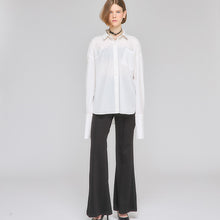 画像をギャラリービューアに読み込む, ベルボトムライン スウェット パンツ|Nora Lily elle(ノラリリーエル)