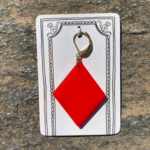 画像をギャラリービューアに読み込む, トランプピアス/イヤリング【片耳】|aK(エーケイ)