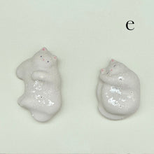 画像をギャラリービューアに読み込む, ころん 猫お箸置き(2点セット)|atelier.oto(アトリエオト)