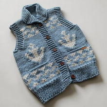 画像をギャラリービューアに読み込む, ANCHOR|手編みベスト|Ito-Knitting(イトウニッティング)