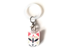 画像をギャラリービューアに読み込む, 狐面 ピンバッジ・アンブレラマーカー|HONAMIRUKA(ホナミルカ)